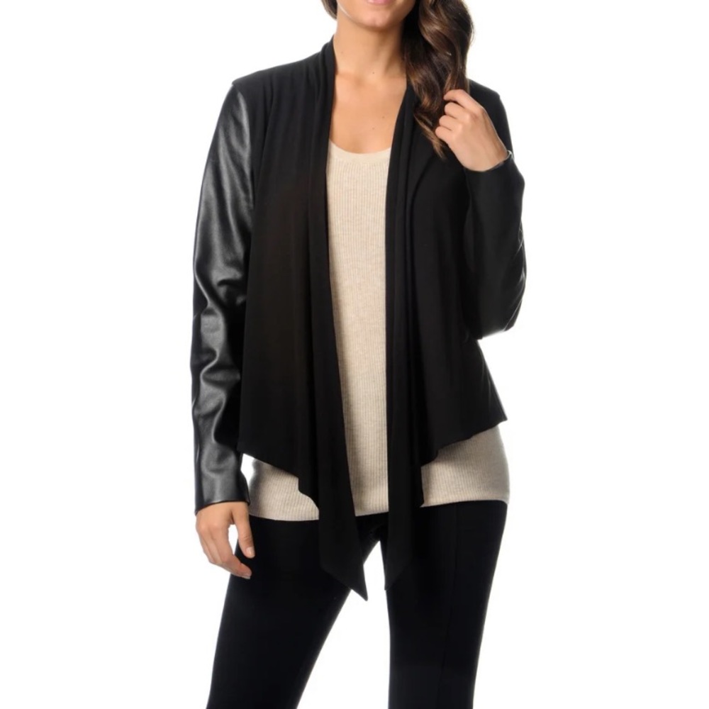 Chelsea and Theodore Vegan Leather Jacket